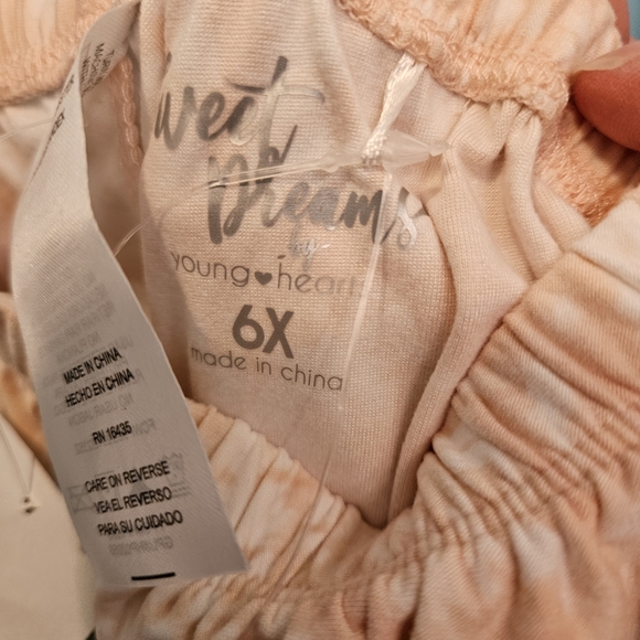 NWT!!! Girls 3 pc pajama set Wake Me When It's The Weekend Sz 6x - Picture 8 of 10